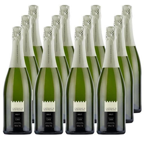 Castillo de Mont-Blanc Cava 75cl Crate of 12